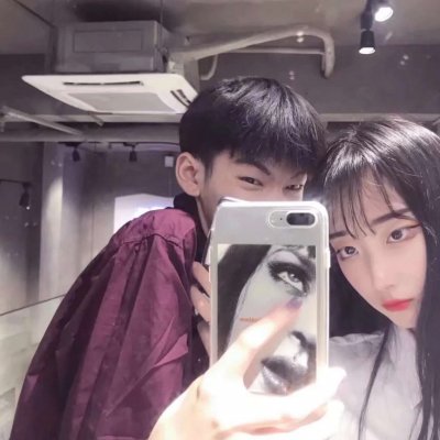 情侣头像白狐图片8