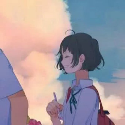 二次元情侣头像唯美4