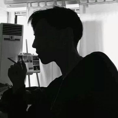 冷漠头像动漫黑色4