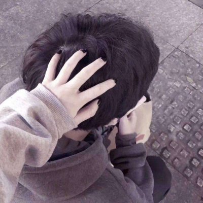 蓝色人物个性头像12