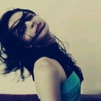 欧美单身女头像黑白7