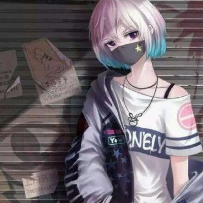 微信个性头像情侣动漫绿色4
