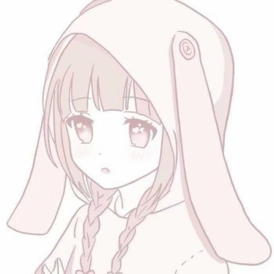 初中女生黑白头像6