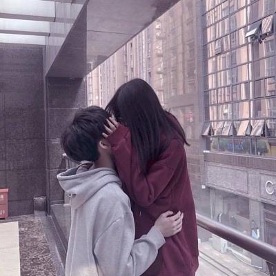 黑色正脸头像女生头像9