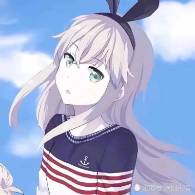 森系唯美意境动漫情侣头像3