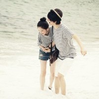 美女图片头像背影微信1