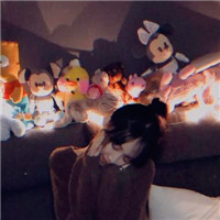 可爱减龄冬季少女头像3