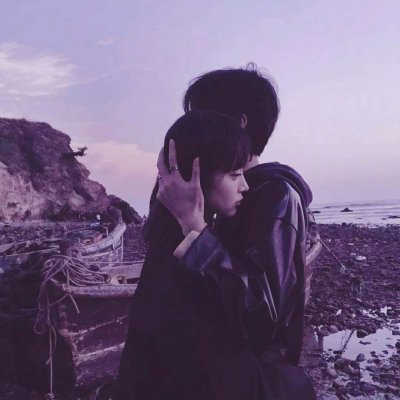 绿系男生头往右看动漫头像13
