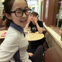 黑色系列闺蜜头像女生真人4