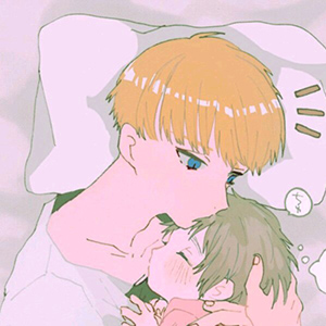高清意境漫画情侣头像2