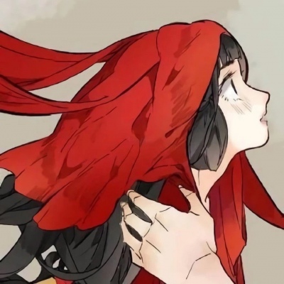 女黑白头像情侣霸气7