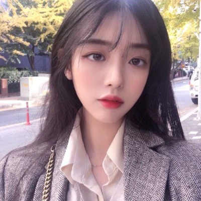 2023新版微信头像女黑色9