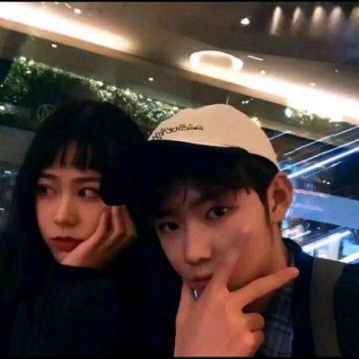 欧美情侣黑白头像男生7