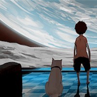 梦幻唯美粉白基调漫画头像6