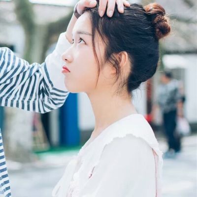 情侣头像女背头8