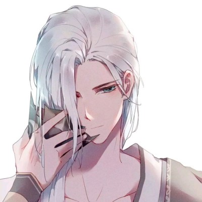 侧脸头像女生背影9