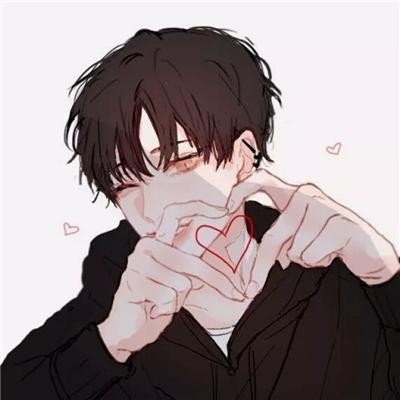 老头侧面背影黑白头像8
