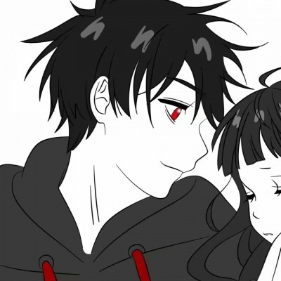 酷炫的头像框动漫女5
