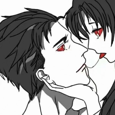 古装黑白头像素描10