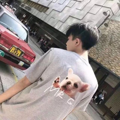 简约动物黑白头像2