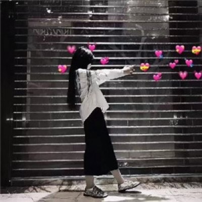 黑白灰漫画头像2