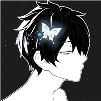 软妹漫画黑白头像4