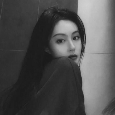女生头像短发遮脸2