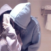 情侣头像女背头5