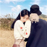 黑色衣服情侣卡通头像女生6
