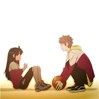 个性网黑色系动漫女头像7