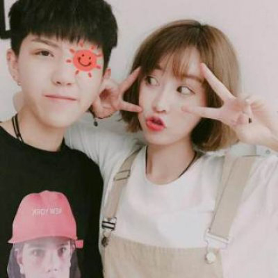 猫咪姐妹头像可爱卡通图片6